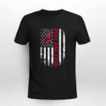 Best Alabama Crimson Tide dad ever american flag 0 T Shirt
