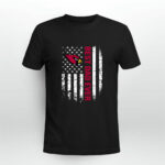 Best Arizona Cardinals dad ever american flag 2 T Shirt