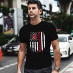 Best Arizona Diamondbacks dad ever american flag 1 T Shirt