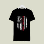Best Atlanta Falcons dad ever american flag 2 T Shirt