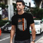 Best Baltimore Orioles dad ever american flag 1 T Shirt