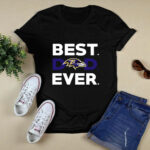 Best Baltimore Ravens dad ever 4 T Shirt