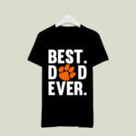 Best Dad Clemson Tigers Ever Father Day 1 T Shirt