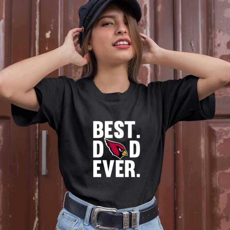 Best Dad Ever Arizona Cardinals Logo Father Day 0 T Shirt