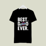 Best Dad Ever Cleveland Cavaliers logo Father Day 3 T Shirt