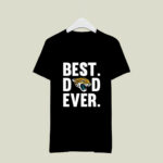 Best Dad Ever Jacksonville Jaguars logo Father Day 3 T Shirt