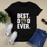 Best Dad Ever Kentucky Wildcats logo Father Day 4 T Shirt