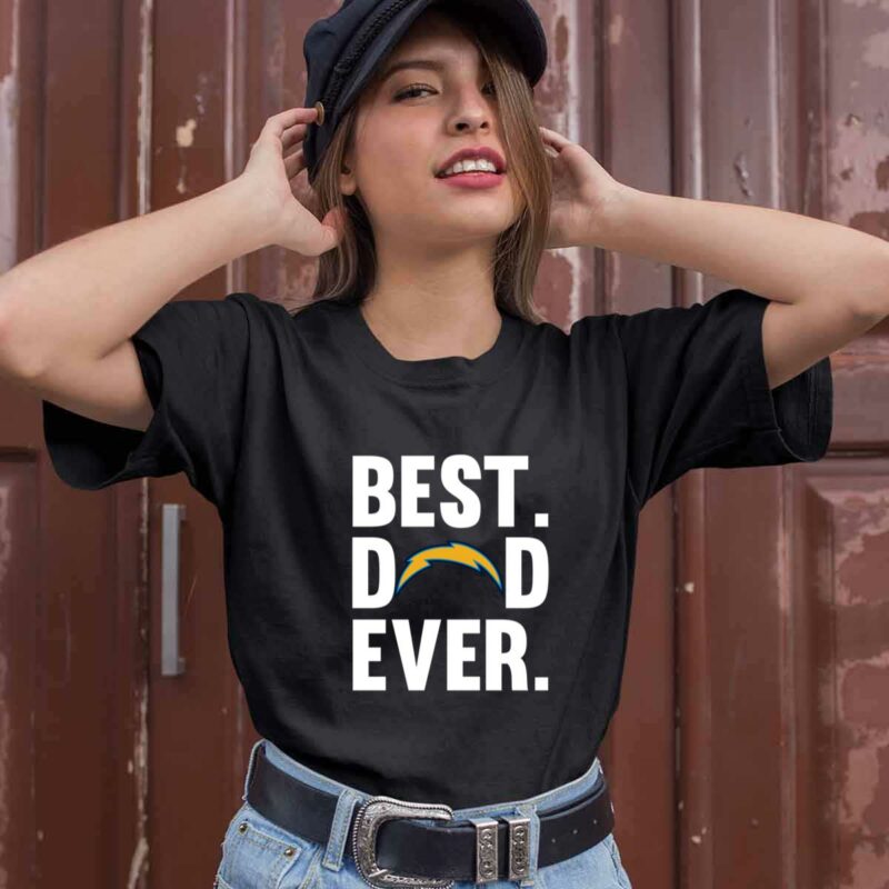 Best Dad Ever Los Angeles Chargers Logo Father Day 0 T Shirt
