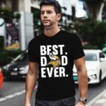 Best Dad Ever Minnesota Vikings logo Father Day 1 T Shirt