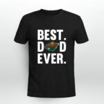 Best Dad Ever Minnesota Wild logo Father Day 0 T Shirt