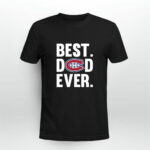 Best Dad Ever Montreal Canadians logo Father Day 0 T Shirt