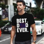 Best Dad Ever New York Giants logo Father Day 1 T Shirt