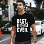 Best Dad Ever New York Mets logo Father Day 1 T Shirt