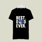 Best Dad Ever New York Rangers logo Father Day 1 T Shirt
