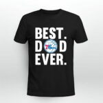 Best Dad Ever Philadelphia 76ers logo Father Day 3 T Shirt