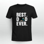 Best Dad Ever San Jose Sharks logo Father Day 0 T Shirt