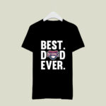 Best Dad Ever Washington Nationals logo Father Day 4 T Shirt