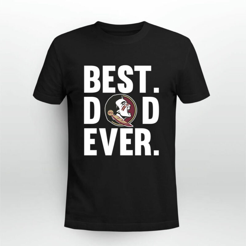 Best Dad Florida State Seminoles Ever Father Day 0 T Shirt