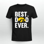 Best Dad Iowa Hawkeyes Ever Father Day 0 T Shirt