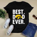 Best Dad Iowa Hawkeyes Ever Father Day 4 T Shirt