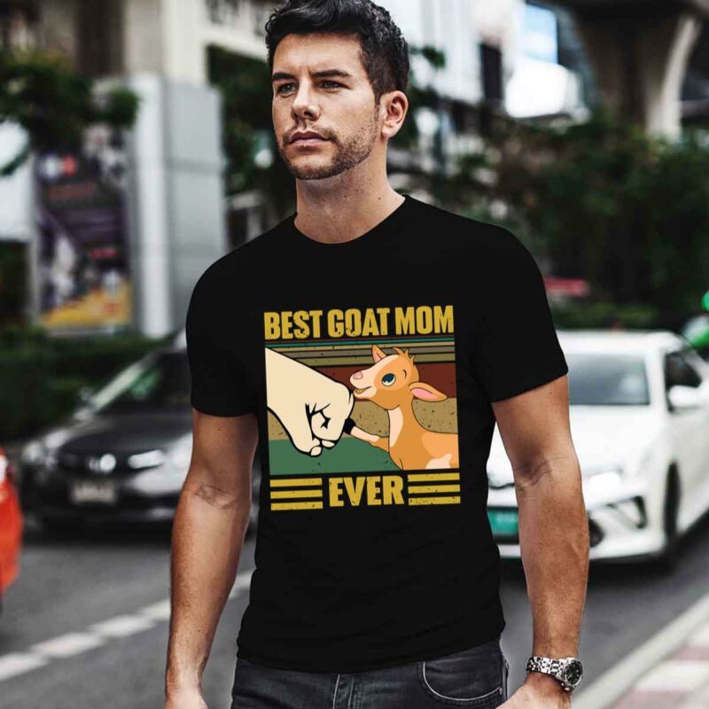 Best Goat Mom Ever Vintage 0 T Shirt