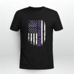 Best LSU Tigers dad ever american flag 0 T Shirt