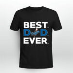 Best Los Angeles Dodgers dad ever 4 T Shirt