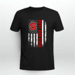 Best NC State Wolfpack dad ever american flag 0 T Shirt