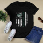Best New York Jets dad ever american flag 2 T Shirt