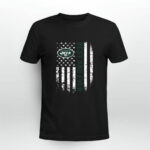 Best New York Jets dad ever american flag 4 T Shirt