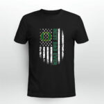 Best Oregon Ducks dad ever american flag 0 T Shirt
