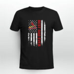 Best St Louis Cardinals dad ever american flag 2 T Shirt
