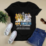 Best Team Lakers And Dodgers Los Angeles City Of Champions 2020 2 T Shirt