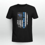 Best Tennessee Titans dad ever american flag 4 T Shirt