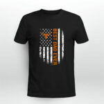 Best Texas Longhorns dad ever american flag 0 T Shirt
