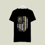 Best Vegas Golden Knights dad ever american flag 1 T Shirt