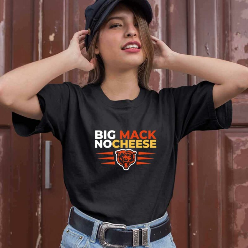 Big Mack No Cheese Chicago Bears 1 0 T Shirt
