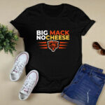 Big Mack No Cheese Chicago Bears 1 2 T Shirt
