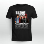 Big Time Rush 15th Anniversary 2009 2024 Thank You For The Memories 3 T Shirt