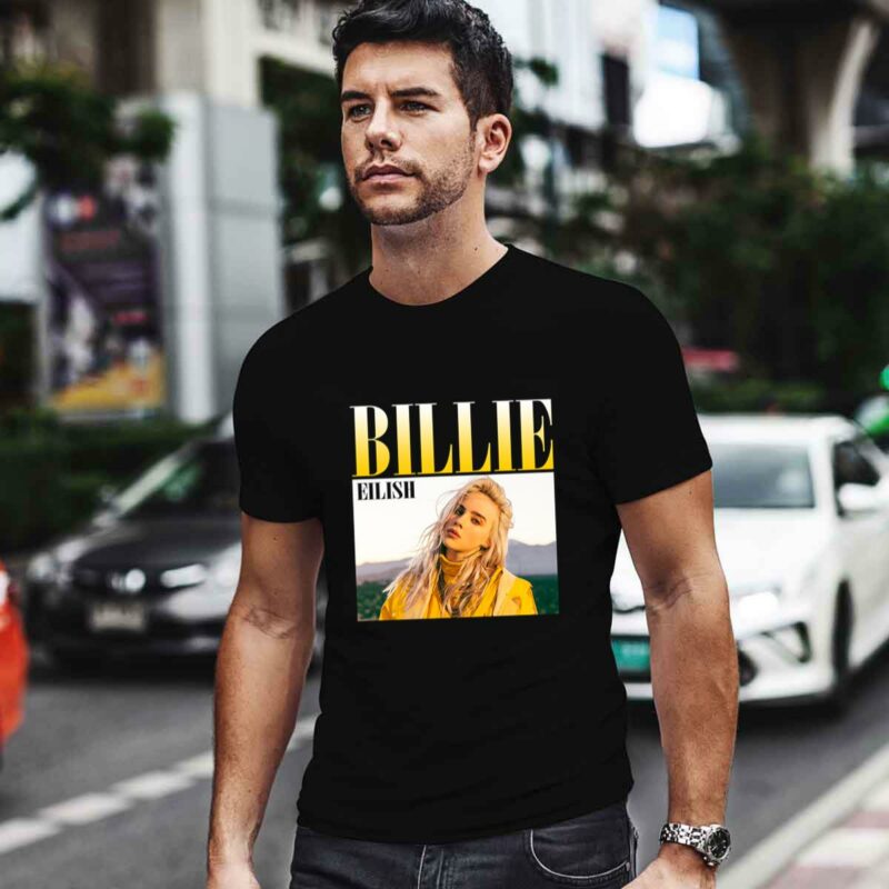 Billie Eilish Inspired Homage Vintage 90S 0 T Shirt
