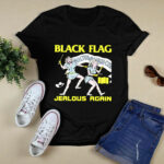 Black Flag Jealous Again 4 T Shirt