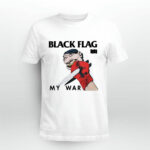 Black Flag My War 4 T Shirt