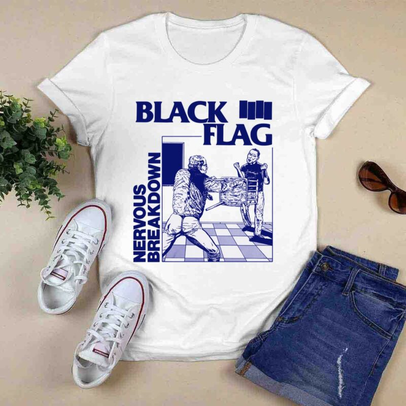Black Flag Nervous Breakdown 0 T Shirt