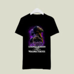 Black Panther Chadwick Boseman 1976 2020 Wakanda Forever Signature 4 T Shirt