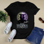 Black Panther Wakanda Forever Signature 4 T Shirt