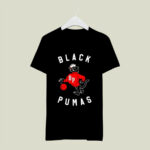 Black Pumas Basketball Player 1 T Shirt