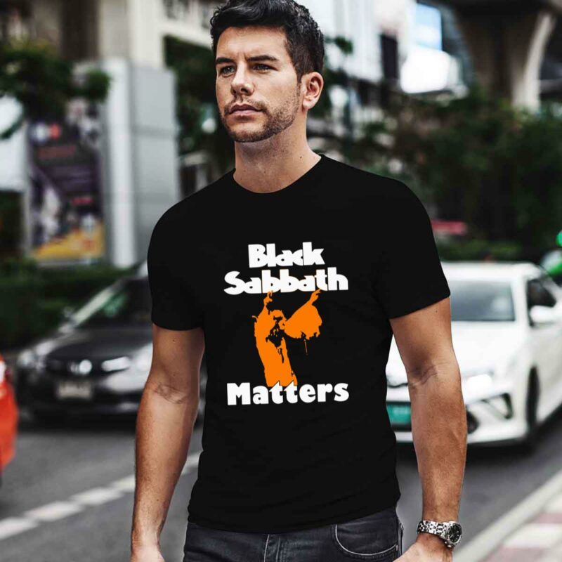 Black Sabbath Matters Rock Band 0 T Shirt