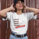 Black white asian latino american 2 T Shirt