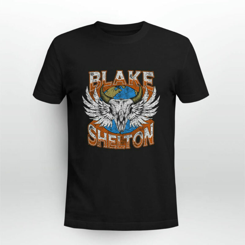 Blake Shelton 2023 Tour Front 4 T Shirt