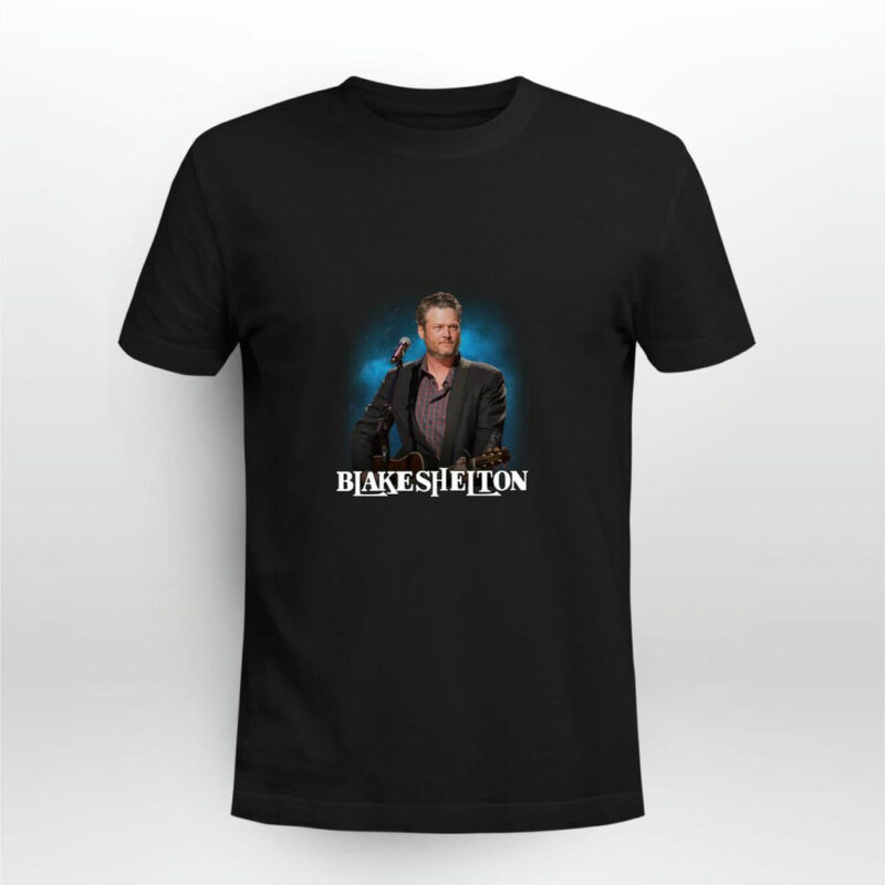 Blake Shelton Back To The Honky Tonk Tour 2023 Graphic Front 4 T Shirt